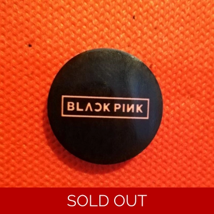 Blackpink pin badge - Black Version Blackpink pin badge - Black Version